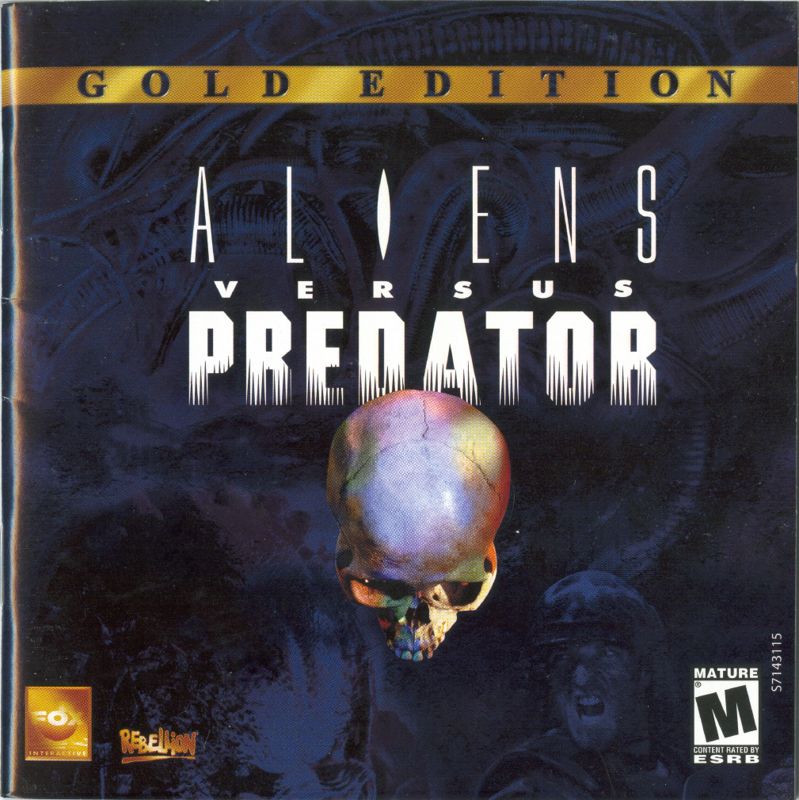 Front Cover for Aliens Versus Predator: Gold Edition (Windows) (Budget release)