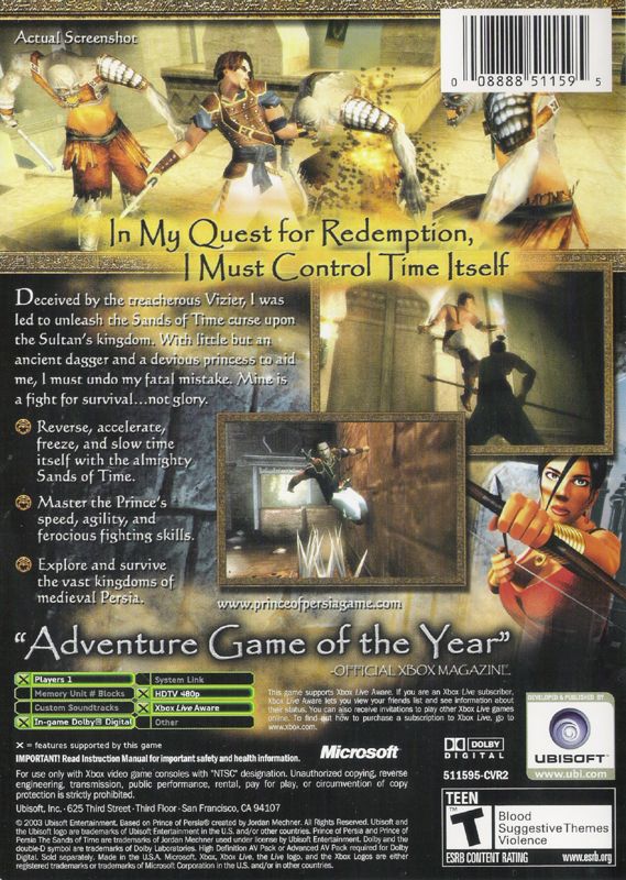 Prince of Persia: Revelations cover or packaging material - MobyGames