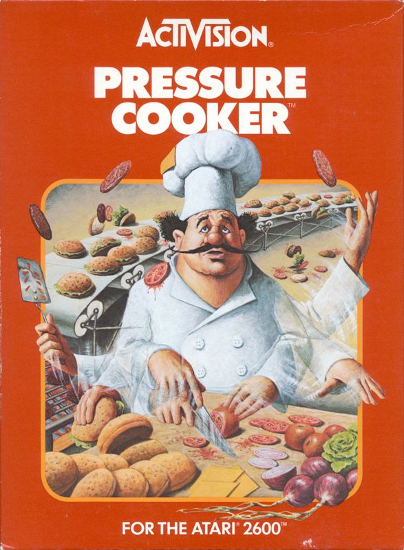 Front Cover for Pressure Cooker (Atari 2600)