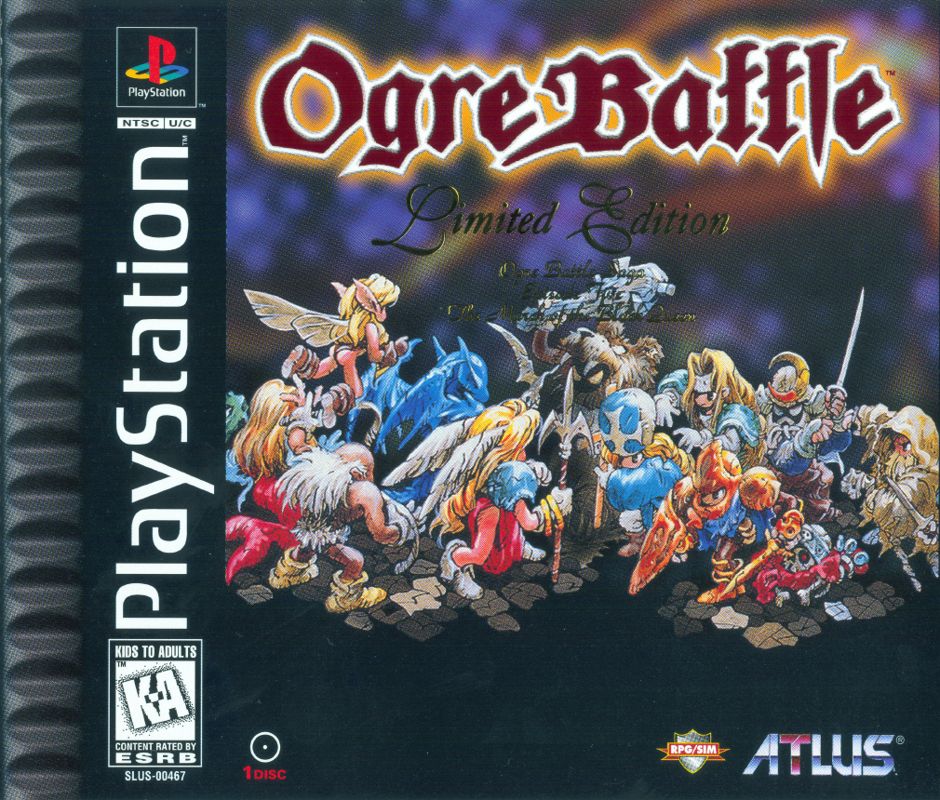 Ogre Battle cover or packaging material - MobyGames