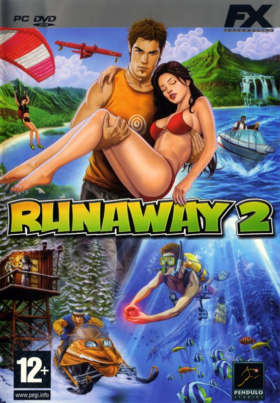 Front Cover for Runaway 2: The Dream of the Turtle (Windows)