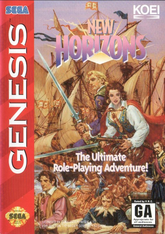 Front Cover for New Horizons (Genesis)