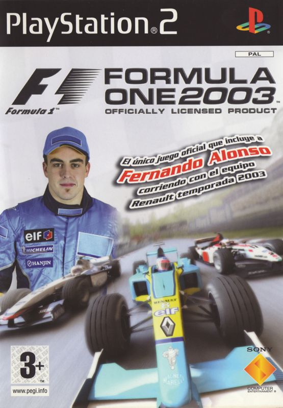 Front Cover for Formula One 2003 (PlayStation 2)