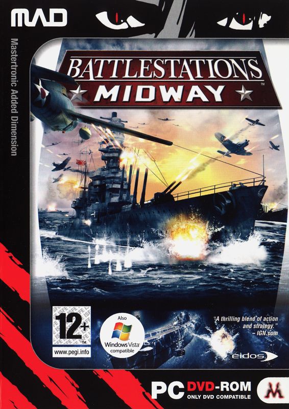 Front Cover for Battlestations: Midway (Windows) (MAD (Mastertronic Added Dimension) release)