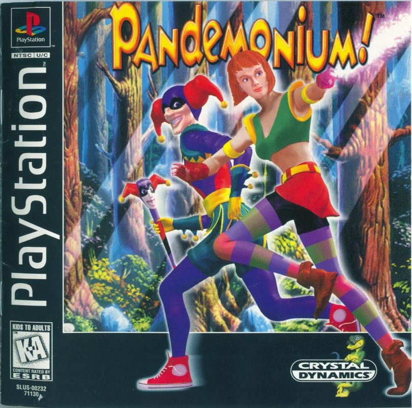 Front Cover for Pandemonium! (PlayStation)