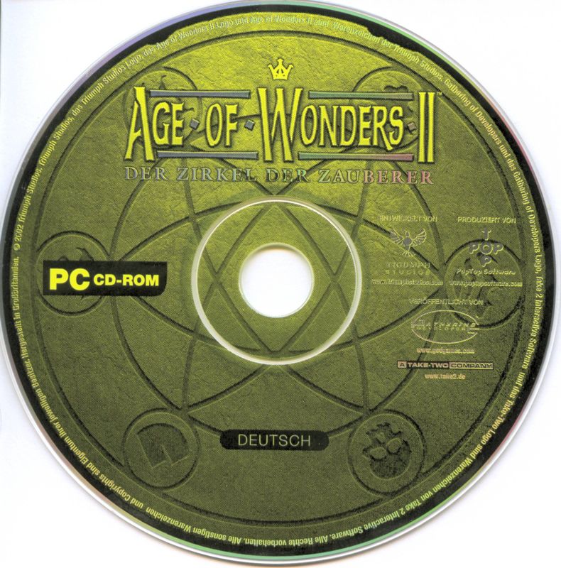 Media for Age of Wonders II: The Wizard's Throne (Windows)
