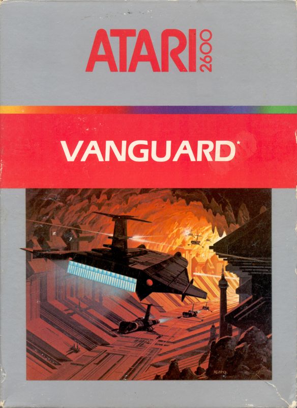 Front Cover for Vanguard (Atari 2600)