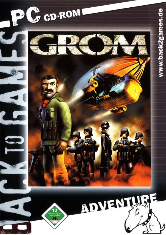 Front Cover for GROM: ...Terror in Tibet! (Windows) (Back to Games Release)