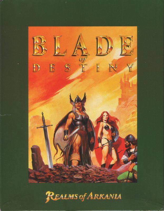 Other for Realms of Arkania: Blade of Destiny (Amiga): Box - Front
