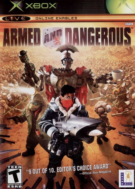 Front Cover for Armed and Dangerous (Xbox)