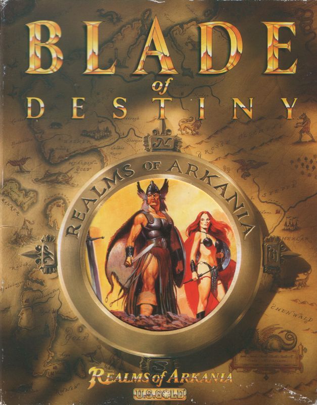 Front Cover for Realms of Arkania: Blade of Destiny (Amiga)