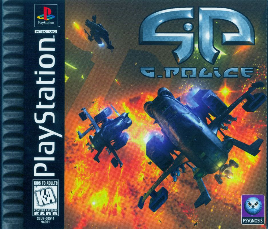 Front Cover for G-Police (PlayStation)