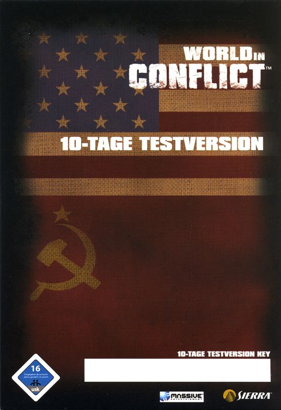 Other for World in Conflict (Windows) (Uncut Edition): Trial version - Sleeve - Front
