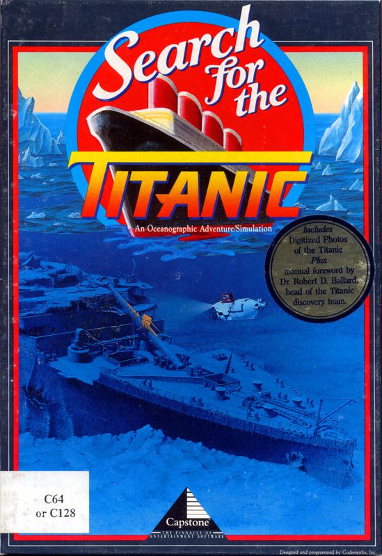 Front Cover for Search for the Titanic (Commodore 64)
