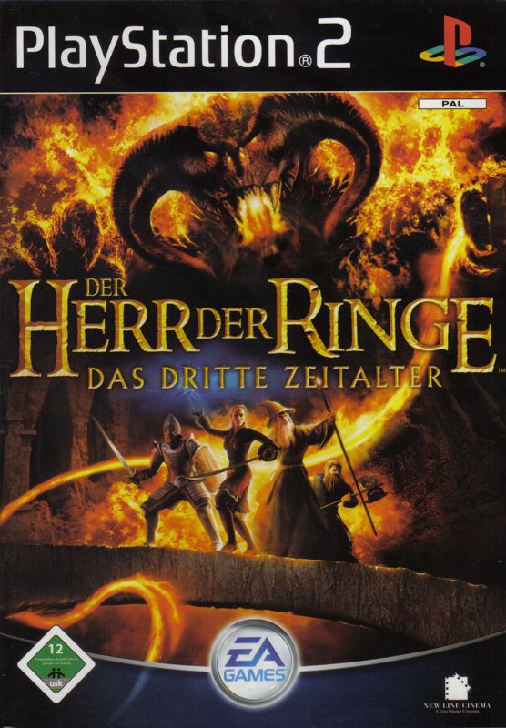 Front Cover for The Lord of the Rings: The Third Age (PlayStation 2)