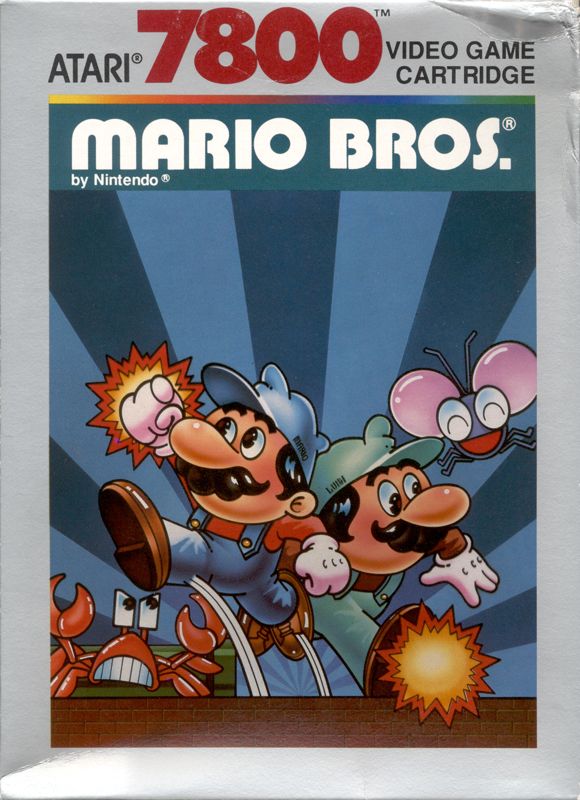 Front Cover for Mario Bros. (Atari 7800)