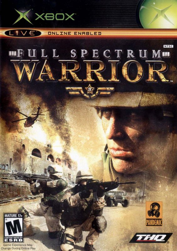 Front Cover for Full Spectrum Warrior (Xbox)