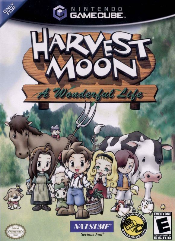 Front Cover for Harvest Moon: A Wonderful Life (GameCube)