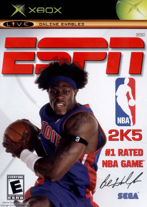 Front Cover for ESPN NBA 2K5 (Xbox)