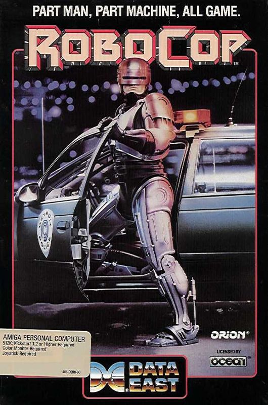 Front Cover for RoboCop (Amiga)