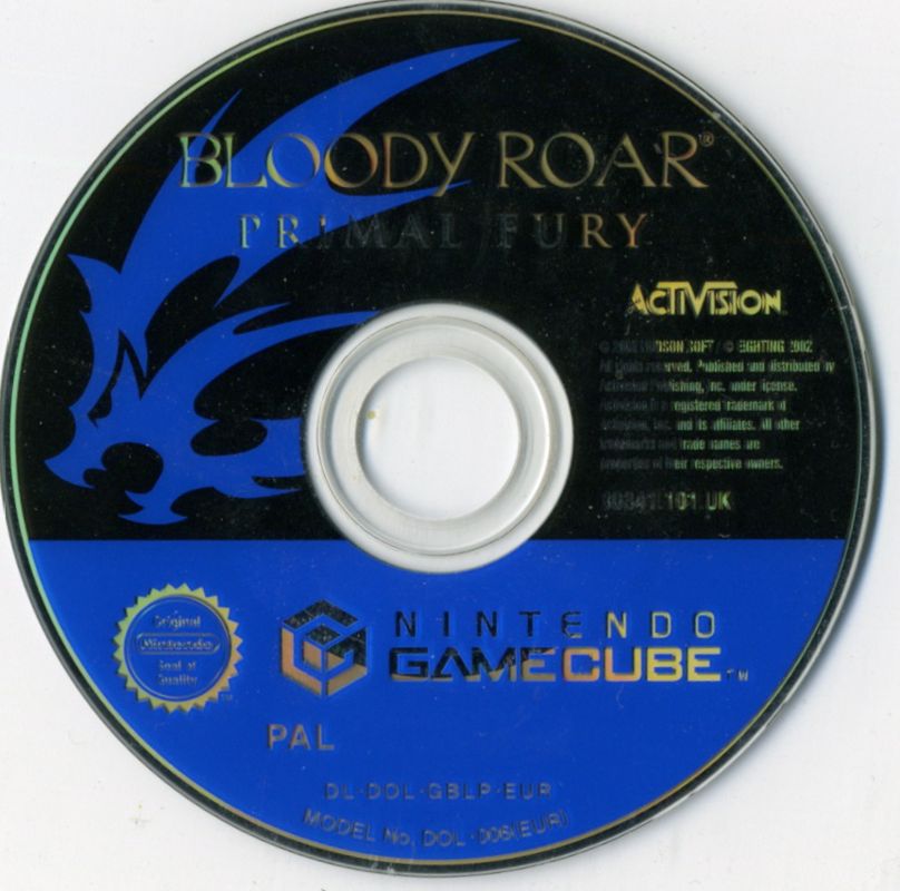 Media for Bloody Roar: Primal Fury (GameCube)