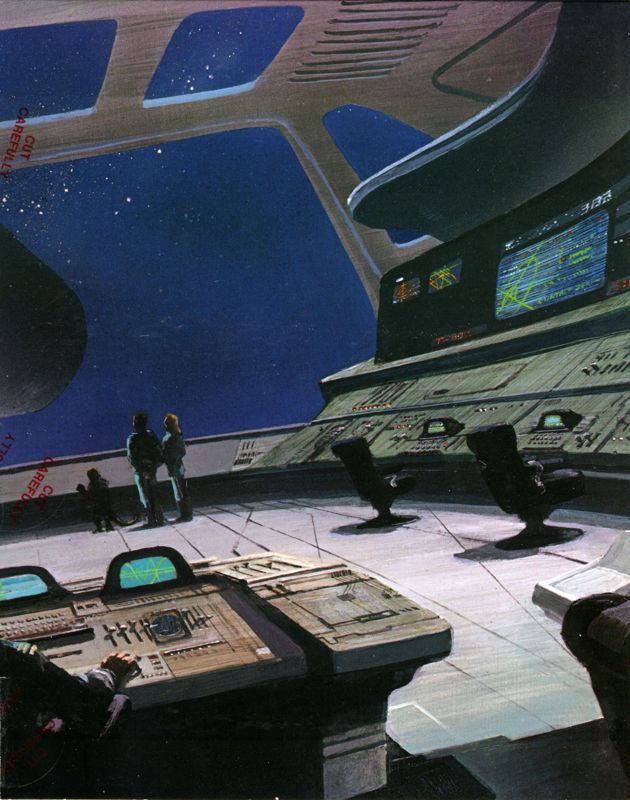 Inside Cover for Rendezvous with Rama (Commodore 64): Right Side