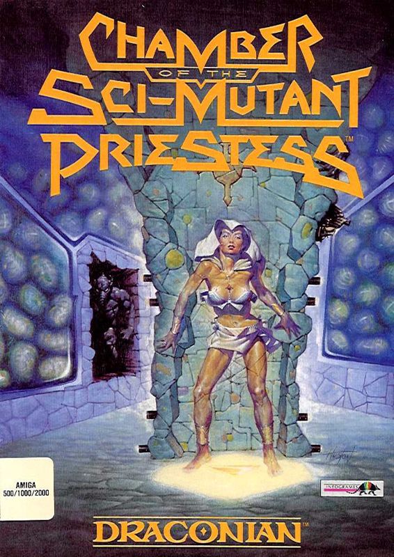 Front Cover for Chamber of the Sci-Mutant Priestess (Amiga)