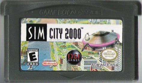 Media for SimCity 2000 (Game Boy Advance)