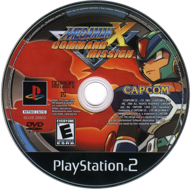 Media for Mega Man X: Command Mission (PlayStation 2)