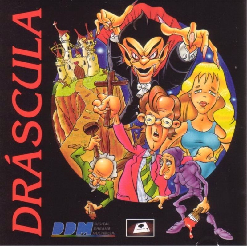 Front Cover for Dráscula: The Vampire Strikes Back (DOS)