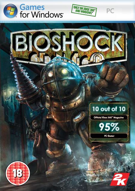 Front Cover for BioShock (Windows) (cdon.com release)