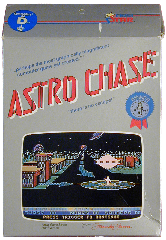 Front Cover for Astro Chase (Commodore 64)