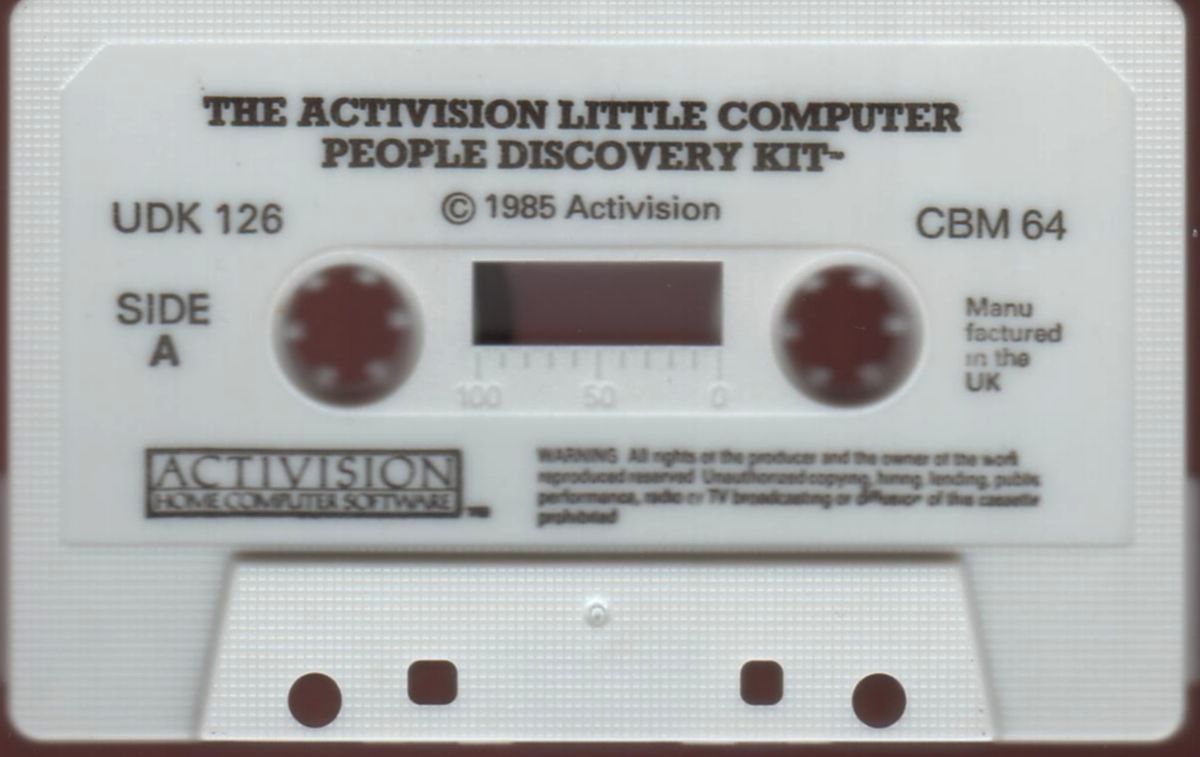 Media for Little Computer People (Commodore 64) (Cassette Keep Case)