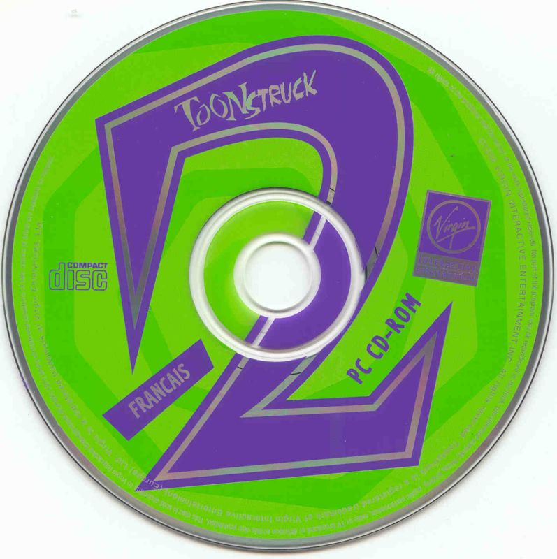 Media for Toonstruck (DOS) (White Label release): Disc 2