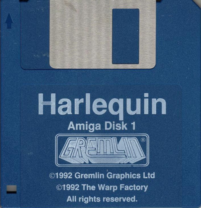 Media for Harlequin (Amiga): Disk 1/2