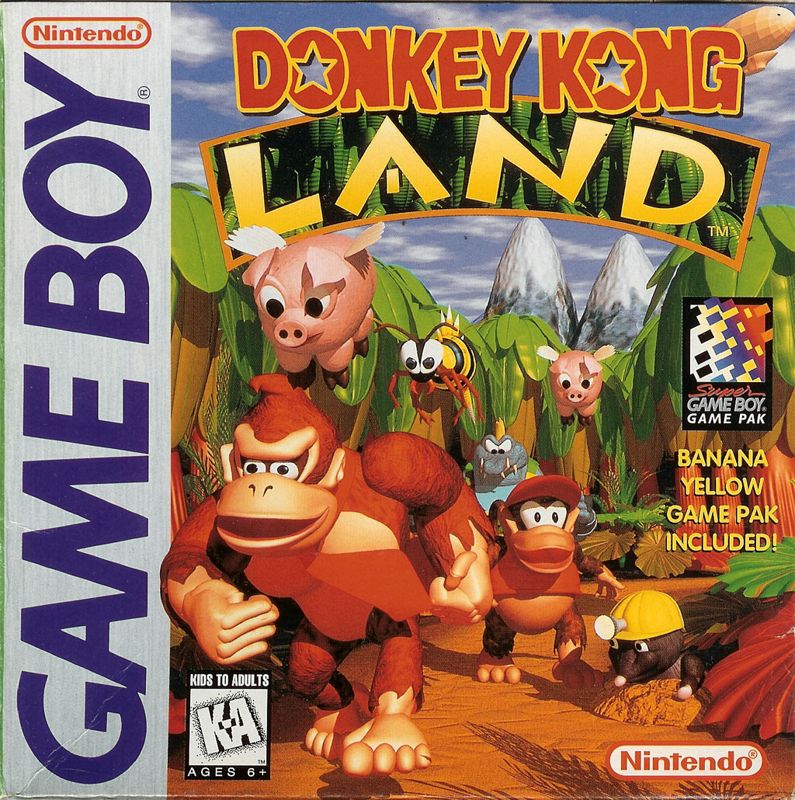 Front Cover for Donkey Kong Land (Game Boy)