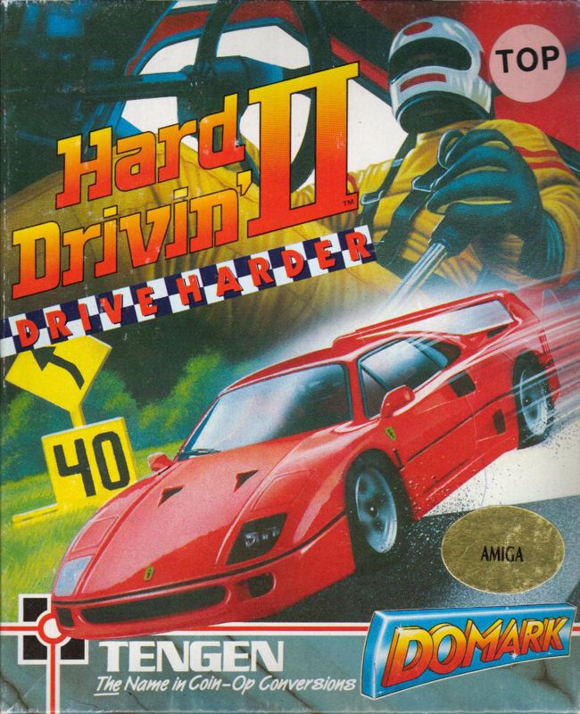 Front Cover for Hard Drivin' II (Amiga)
