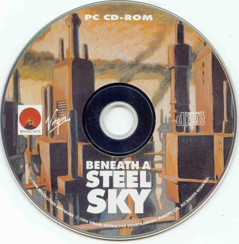 Media for Beneath a Steel Sky (DOS) (The White Label release)