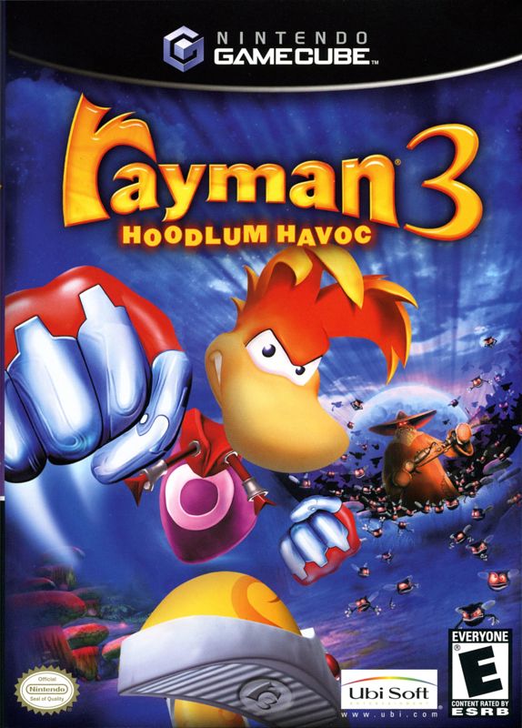 Front Cover for Rayman 3: Hoodlum Havoc (GameCube)