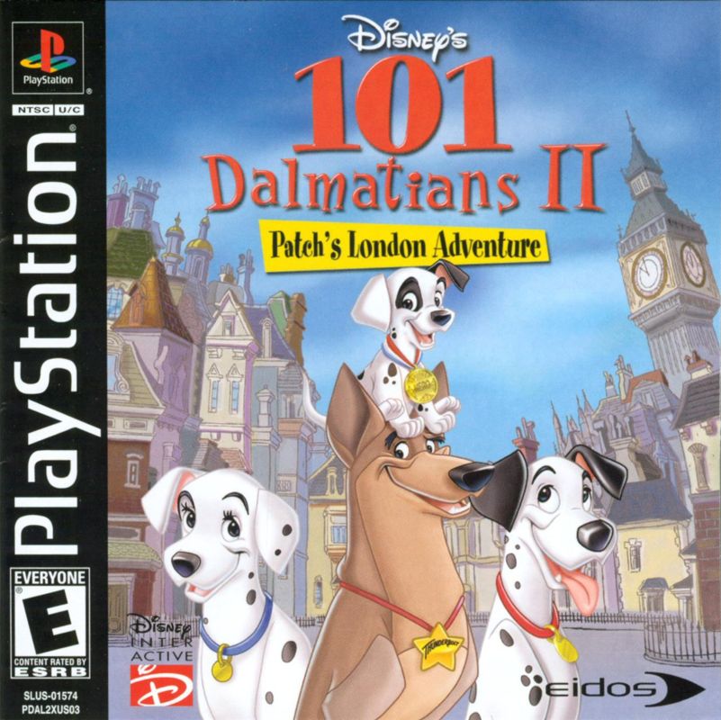 Front Cover for Disney's 101 Dalmatians II: Patch's London Adventure (PlayStation)