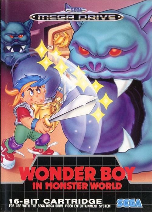 Front Cover for Wonder Boy in Monster World (Genesis)