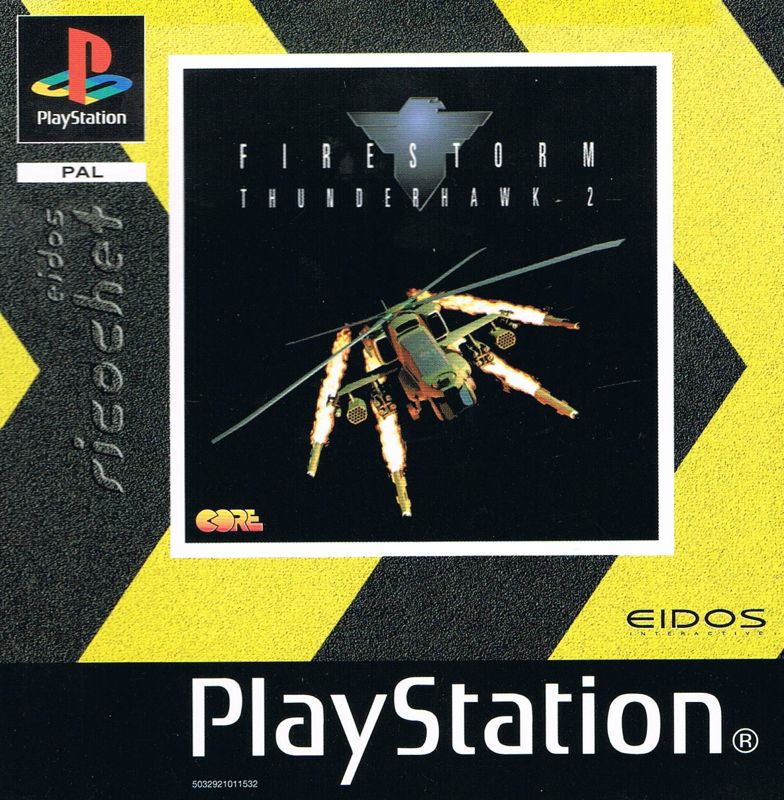 Front Cover for Thunderstrike 2 (PlayStation) (Eidos Ricochet release)