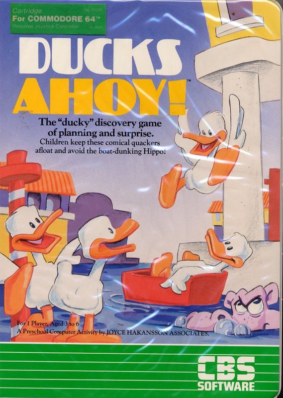 Front Cover for Ducks Ahoy! (Commodore 64)
