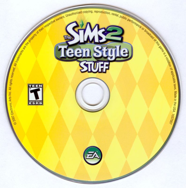 Media for The Sims 2: Teen Style Stuff (Windows)