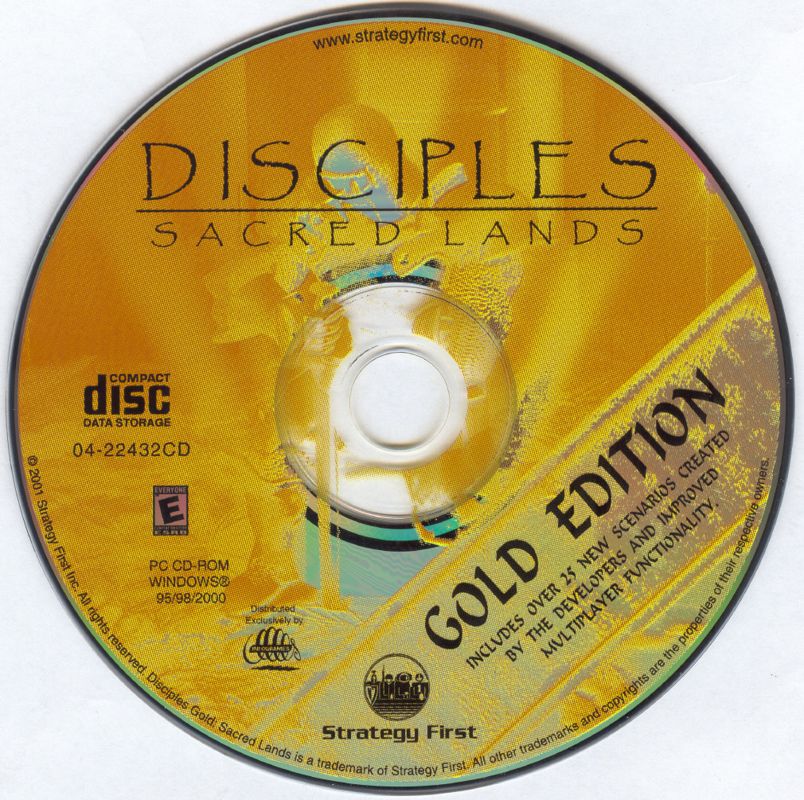 Media for Disciples: Sacred Lands - Gold Edition (Windows)