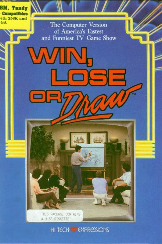 Front Cover for Win, Lose or Draw (DOS)