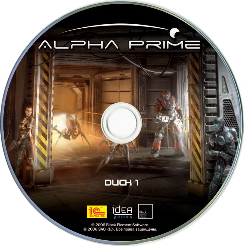 Media for Alpha Prime (Windows): Disk 1/2