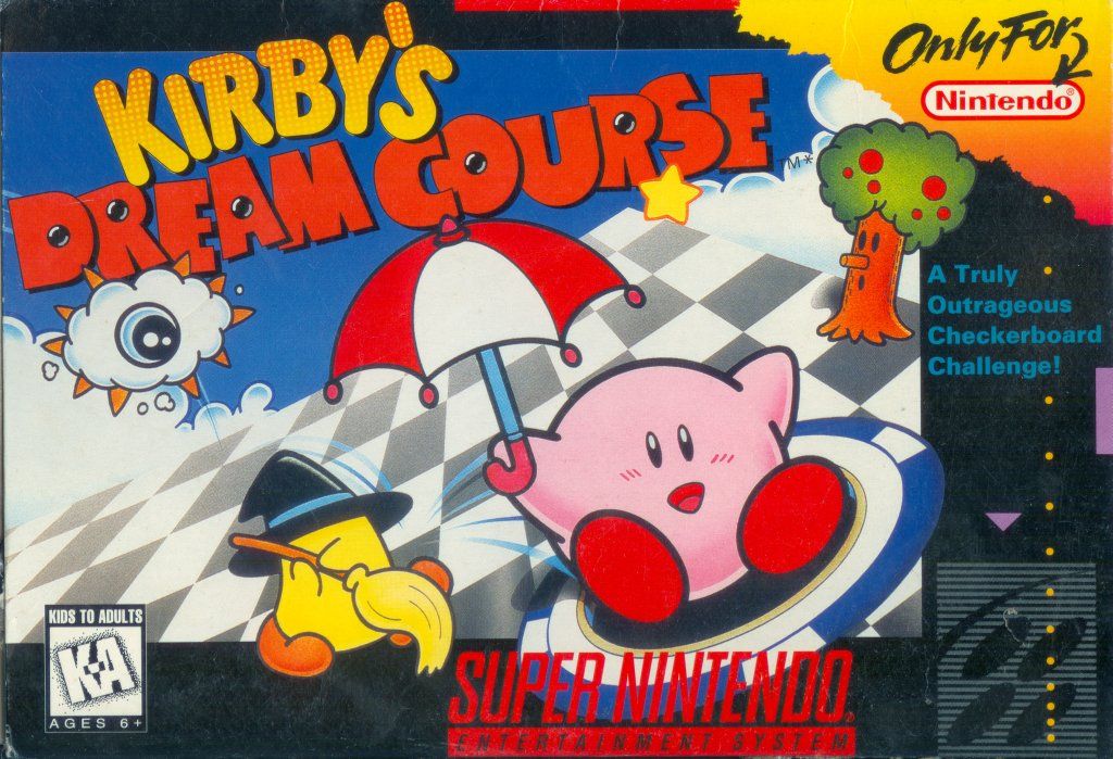 Front Cover for Kirby's Dream Course (SNES)