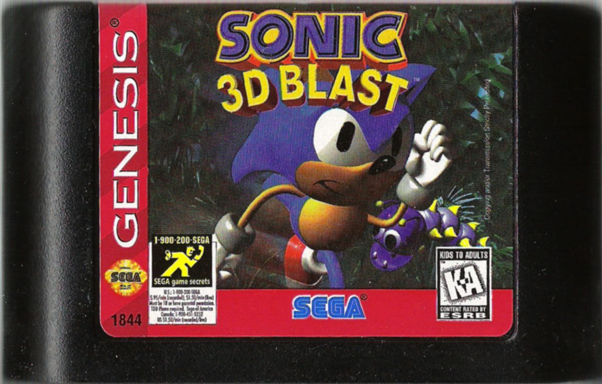 Media for Sonic 3D Blast (Genesis)