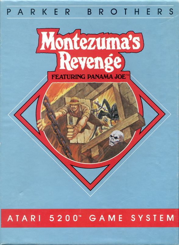 Front Cover for Montezuma's Revenge (Atari 5200)